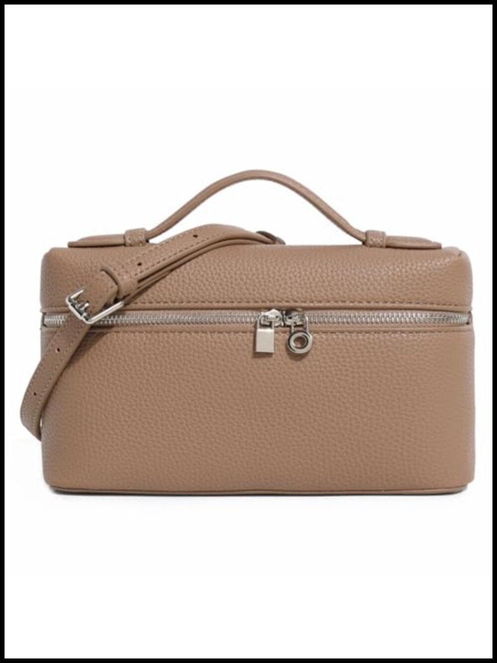 Faux Leather Crossbody Bag Top Handle Mini Purse Designer Shoulder Handbag